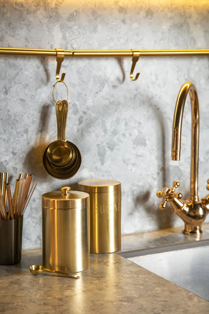 Brass Canister - Enhance Kitchen Style | Wayne decor
