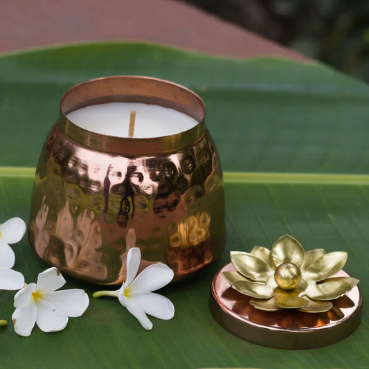 Copper Plated Handi Scented Candle